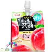  Tarami Oishii Konjac Jelly Peach 37kcal  Drinkable Konjac Jelly 