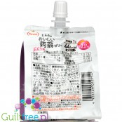 Tarami Oishii Konjac Jelly Grape 44kcal - dietetyczna galaretka do picia bez cukru, Winogrono