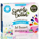 Simply Delish Sugar Free Unflavored Jelly Vegan Dessert