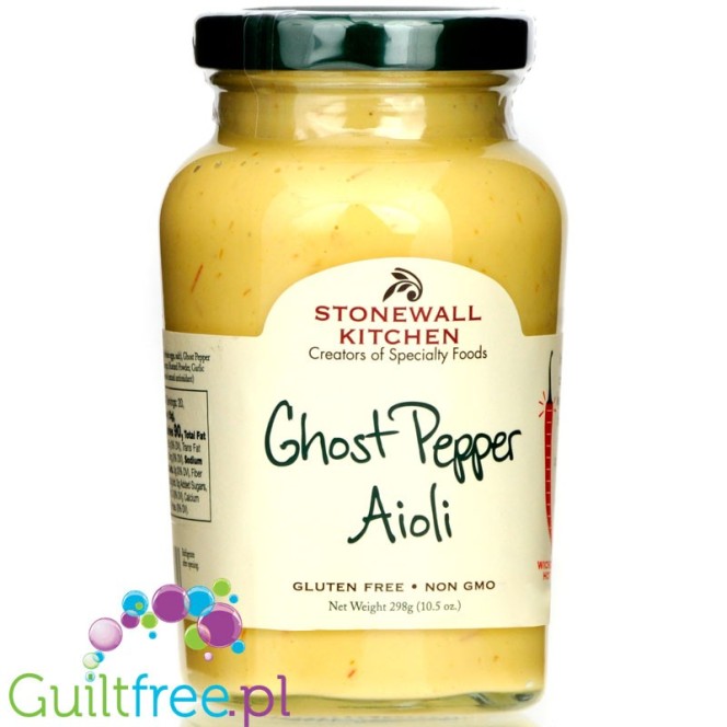 Stonewall Kitchen Ghost Pepper Aioli - keto majonez aioli z olejem awokado i czosnkiem