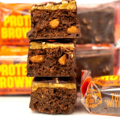 Mountain Joe's Protein Chocolate Peanut Brownie
