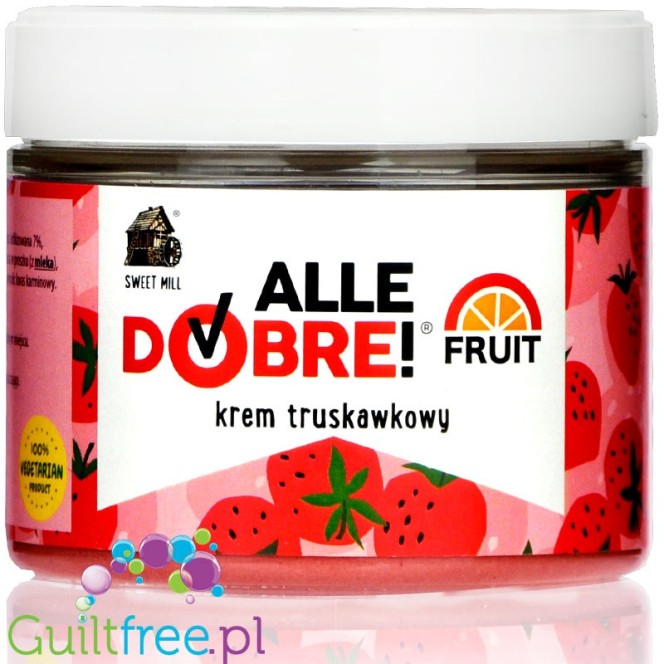 Sweet Mill AlleDobre Fruit Strawberry sugar free spread 250g