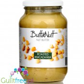 ButtaNutt Roasted Macadamia 1KG -  masło z prażonych orzechów makadamia, z RPA