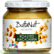 ButtaNutt Roasted Macadamia 250g -  masło z prażonych orzechów makadamia, z RPA