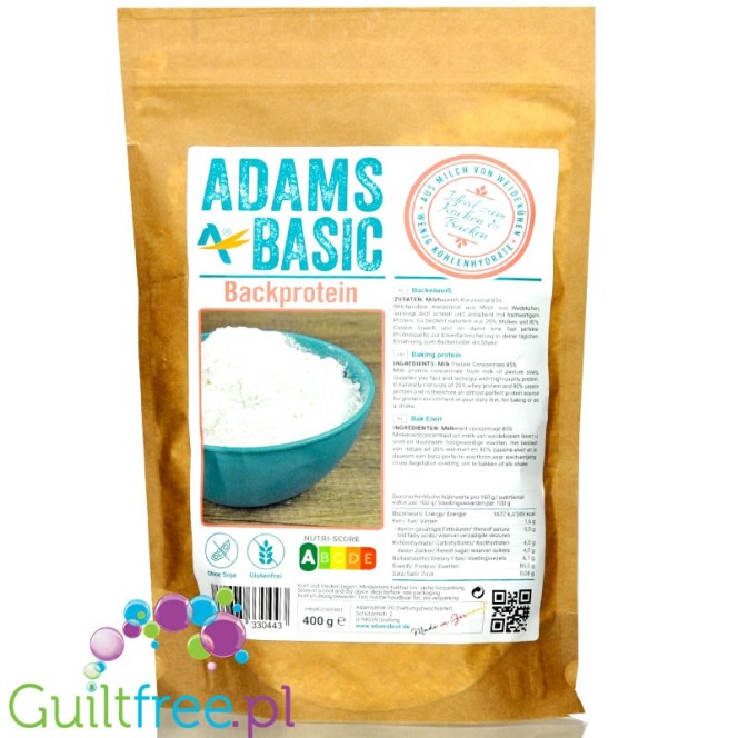 Adams Basic Backprotein - baking protein powder