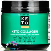 Perfect Keto Collagen, Vanilla - peptydy kolagenowe o smaku waniliowym
