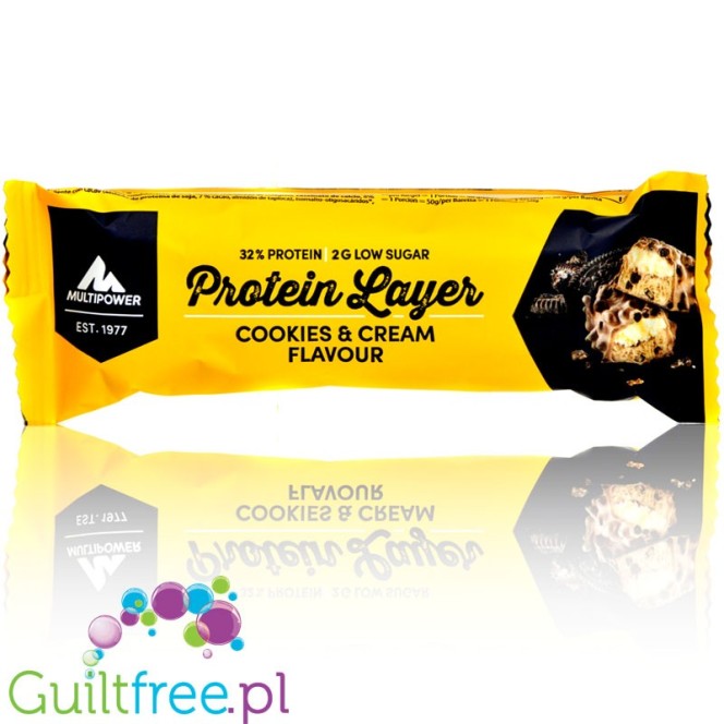Protein Layer Bar Cookies and Cream