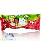 Lolli Popi Raspberry - sugar-free Lollipop with vitamins, sweetened with erythritol and stevia