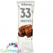 Ϋobaton Brownie - czekoladowy baton proteinowy 33% białka z witaminami