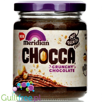Meridian Chocca Crunchy Chocolate - cocoa and coconut cream with cashews, hazelnuts & peanuts