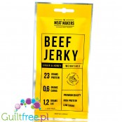Meat Makers Beef Jerky Ginger & Honey - suszona wołowina jerky Imbir & Miód, 20g białka & 101kcal