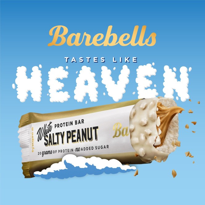 Barebells Salty Peanut  added sugar protein bar