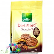 Gullón Diet-Fibra Chocolate - herbatniki błonnikowe z kawałkami czekolady