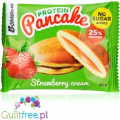 Bombbar Protein Pancake Strawberry Cream - proteinowy biszkopt z kremem truskawkowym