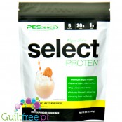 PES Select Protein Vegan, Peanut Butter Delight 5 serv - wegańska odżywka proteinowa bez soi i cukru, 20g białka & 110kcal