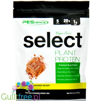 PES Select Protein Vegan, Amazing Cinnamon Delight, 5 servings (170g)
