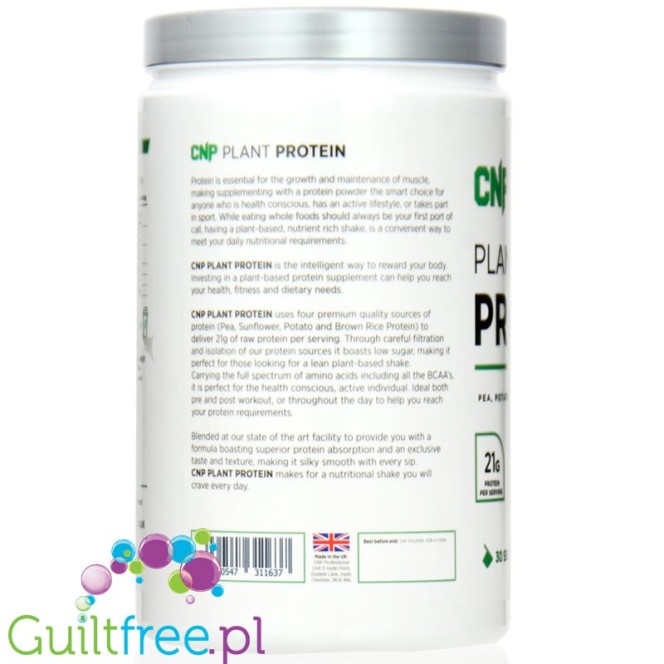 CNP Plant Protein Vanilla 0,9KG - vegan protein powder