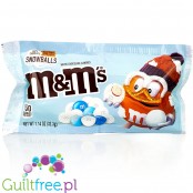 M&M's White Chocolate Pretzel Snowballs  (CHEAT MEAL) - drażetki M&Ms z nadzieniem precelkowym