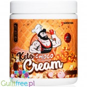 7Nutrition Keto Cream Caramel Crunch 0.75KG - white coconut cream with no added sugar and no maltitol