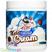 7Nutrition Keto Cream Coco Crunch 0.75KG - white coconut cream with no added sugar and no maltitol