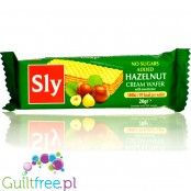 Sly Nutritia Hazelnut Wafer 91kcal - sugar free wafer with hazelnut cream