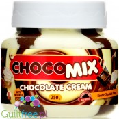 Max Protein Chocomix Double Chocolate- krem proteinowy bez dodatku cukru o smaku Białej & Mlecznej Czekolady