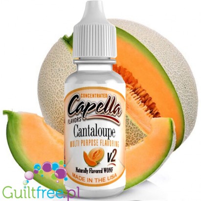 Capella Melon Cantaloupe V2 - skoncentrowany aromat spożywczy bez cukru i bez tłuszczu