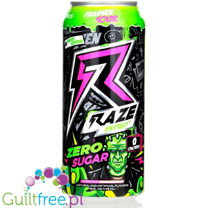 REPP Sports Raze Energy Franken zero calorie energy drink