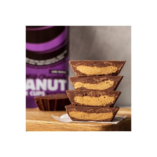 Cocoa + Cup Connoisseur Low Sugar PB Cup, Milk Chocolate Peanut Butter