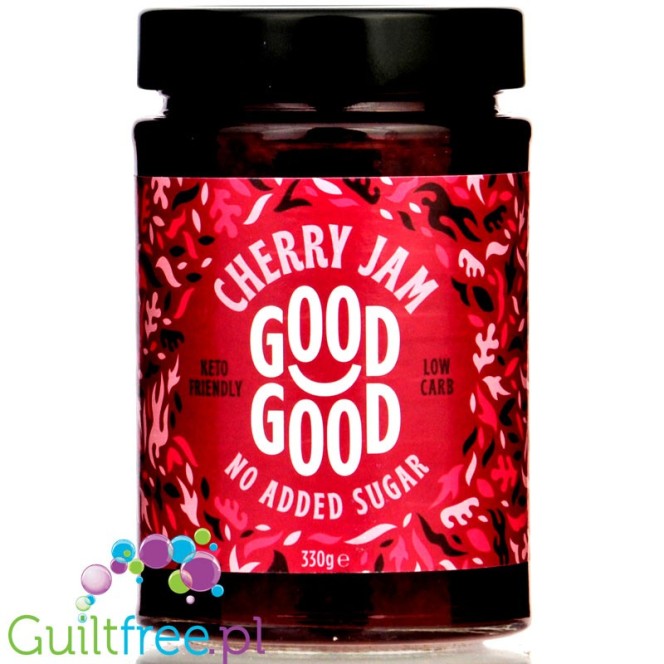 Good Good Keto Friendly Sweet Jam, Cherry