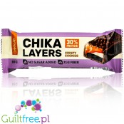 Bombbar Chikalab Chika Layers Crispy Cookies sugar free protein bar 21g fiber