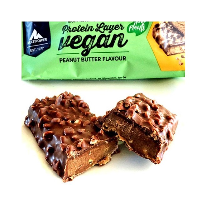 Multipower Vegan Protein Layers Peanut Butter 55g