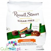 Russell Stover Candy Variety Pack - nadziewane czekoladki bez cukru, GIGA PAKA 5 smaków