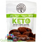The Chocolate Trader Keto Dusted Almonds, 80% Dark Chocolate