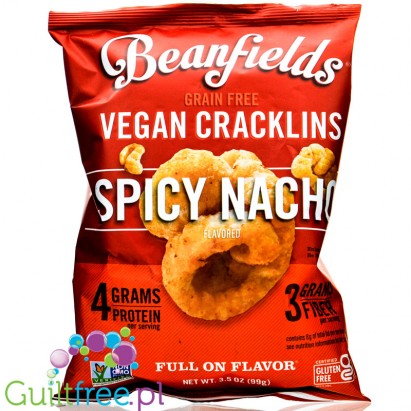Beanfields  Grain Free Vegan Cracklins, Spicy Nacho