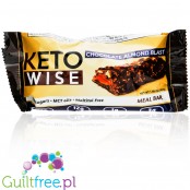 Healthsmart Keto Wise Chocolate Almond Blast - ketogeniczny baton Czekolada & Migdały 170kcal