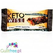 Healthsmart Keto Wise Chocolate Peanut Blast  - ketogeniczny baton Czekolada & Orzechy 170kcal