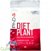 Phd Diet Plant Protein 1kg Strawberries & Cream  vegan protein powder