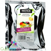 InStick Green Tea Mango & Passionfruit XXL - koncentrat napoju w proszku bez cukru na 18L, Zielona herbata & Mango