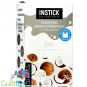 InStick Coconut - rozpuszczalna saszetka smakowa do napoi bez cukru, 12 saszetek na 0,5L
