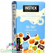 InStick Mix Pack Milky - rozpuszczalna saszetka smakowa do deserów inapoi bez cukru, 12 saszetek na 0,5L, Owsiankowy Miks