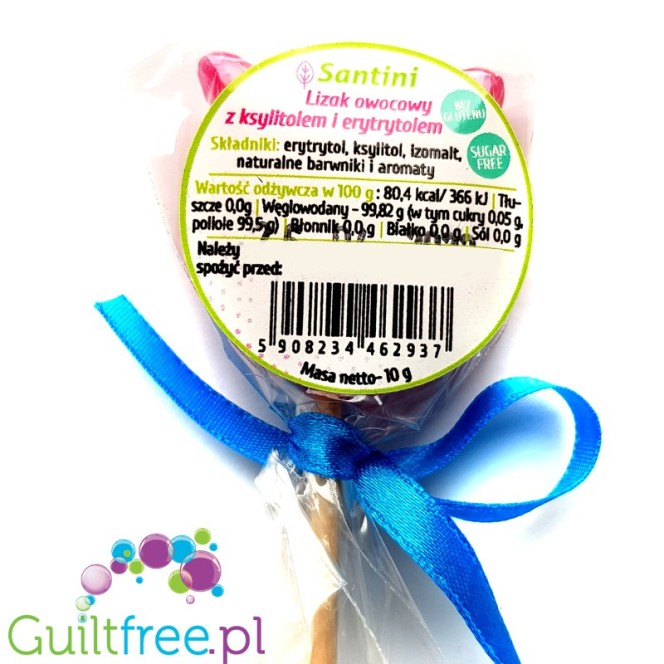 Santini Ladybird sugar free lollipop with xylitol