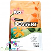 KFD Premium Protein Dessert Casein Pistachio - kazeina o smaku pistacjowym, gęste biako