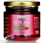 Be Keto Jam Super Raspberry - Keto Dżem™ Super Malina 58kcal z erytrolem i ksylitolem