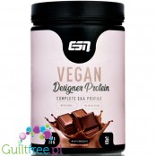 ESN Vegan Designer Protein, Milky Chocolate - wegańska odżywka białkowa bez soi i glutenu, smak Czekolada Mleczna