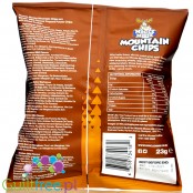 Muscle Moose Mountain Chips Bangin' BBQ 50% less fat protein chips