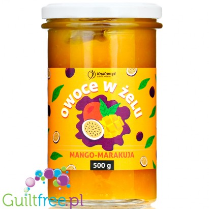 Krukam Passion Fruit & Mango in sugar free Jelly