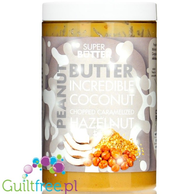 Super Butter Incredible Caramelized Hazelnut & Cocolised Heaven 380g 