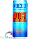 NOCCO BCAA Juicy Breeze  - gazowany napój energetyczny bez cukru z witaminami i BCAA