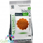 Nutriwell BiscoZone kokosowe herbatniki proteinowe 27g białka
